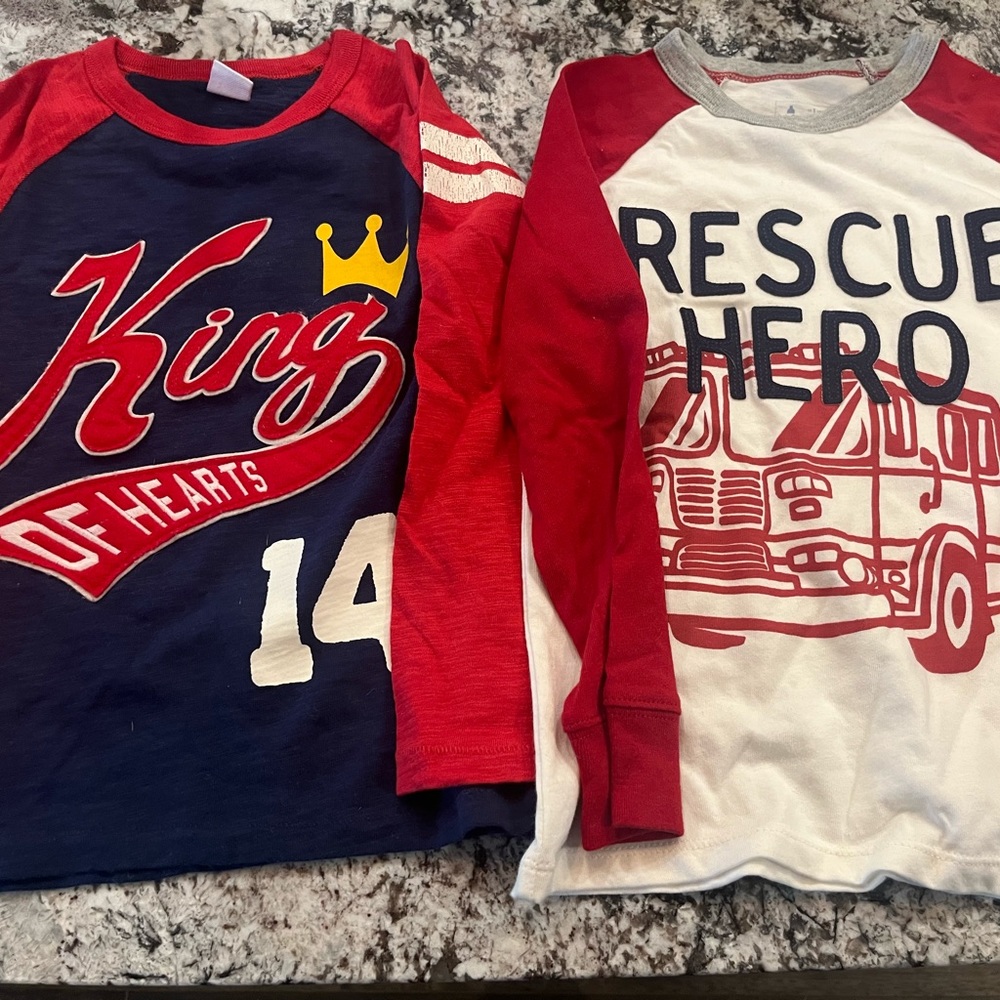 Gap Size 5 Raglan Long Sleeve Tees
